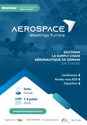 Logo aerospace meetings tunisie